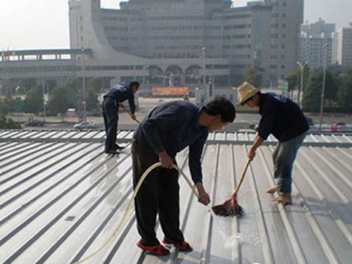 屋顶堵漏
